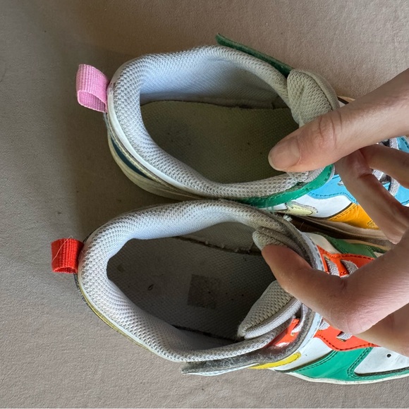 KIDS' NIKE COURT BOROUGH LOW RECRAFT SNEAKERS - Picture 7 of 9